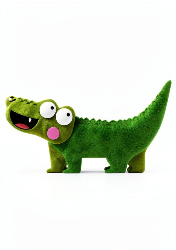 Silly Crocodile: A Fun Children's Book for Early Learners-0