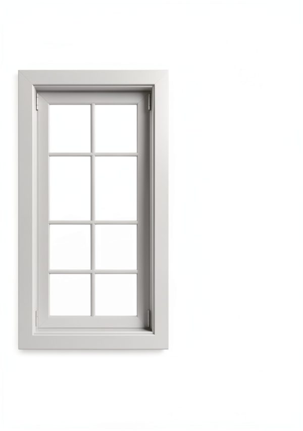 Exterior Window Shutters Ortus PP DIY White 14.5×25in Pair-3
