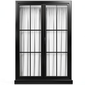 Exterior Window Shutters Ortus PP DIY White 14.5×25in Pair-0