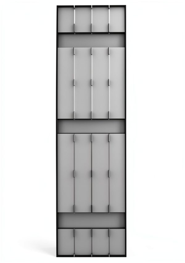 Board-n-Batten Shutters by Ekena Millwork – 75in Platinum-3