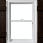 Mid America Board and Batten Vinyl Shutter 14x35 Black Pair-0