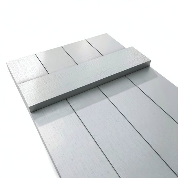 Board-n-Batten Shutters by Ekena Millwork – 75in Platinum-8